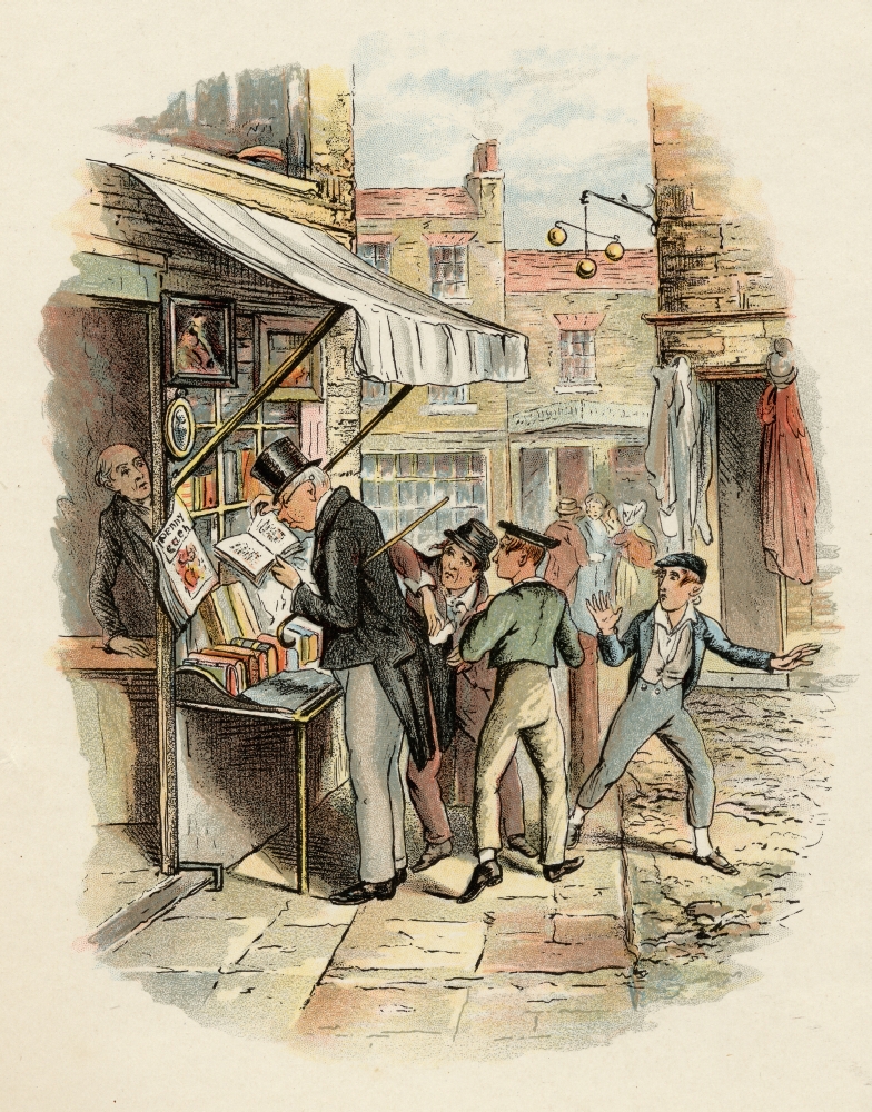 Oliver Amazed At the Dodgers Mode of Going to Work From the Book the Adventures of Oliver Twist by Charles Dickens Wi 2 Poster Print, 24 x 32