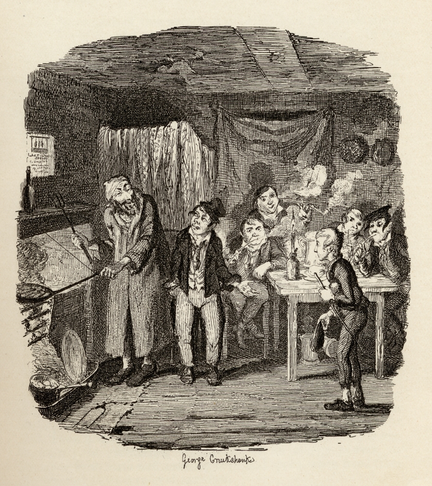 Oliver Introduced to the Respectable Old Gentleman From the Book the Adventures of Oliver Twist by Charles Dickens Wit 2 Poster Print - 26 x 30