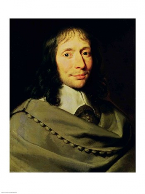 Blaise Pascal Poster Print by Philippe De Champaigne - 18 x 24 in.