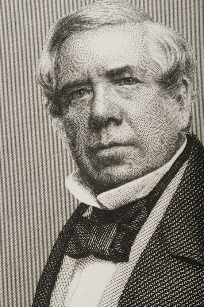 David Roberts 1796-1864. Scottish Painter. Engraved by D. J. Pound From A Poster Print 22 x 34
