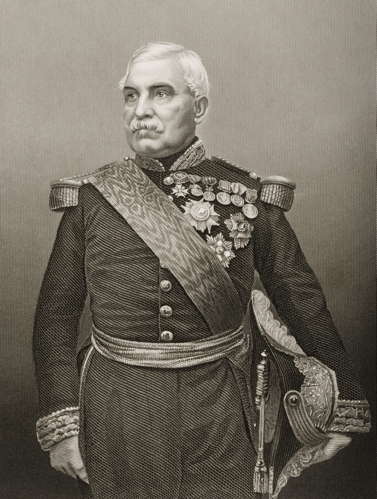 DPI1860438 Aimable Jean Jacques Pelissier Duc De Malakhoff 1794-1864. Marshal of France Poster Print, 13 x 17