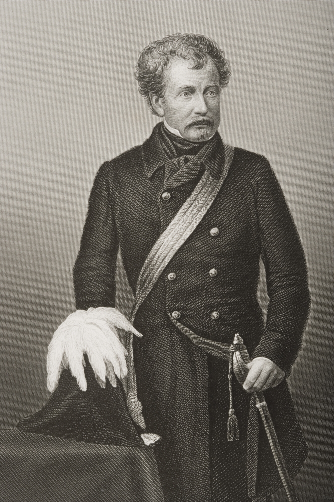 DPI1860508LARGE Sir Colin Campbell Lieutenant-General G. C. B. Lord Clyde 1792-1863 Field Marshal. Poster Print, 22 x 34