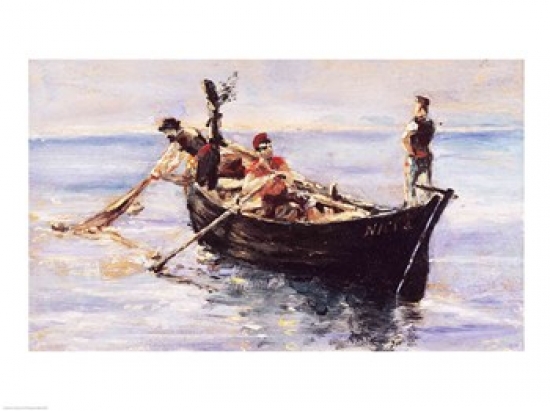 Picture of Posterazzi BALXIR182584 Fishing Boat 1881 Poster Print by Henri De Toulouse-Lautrec - 24 x 18 in.