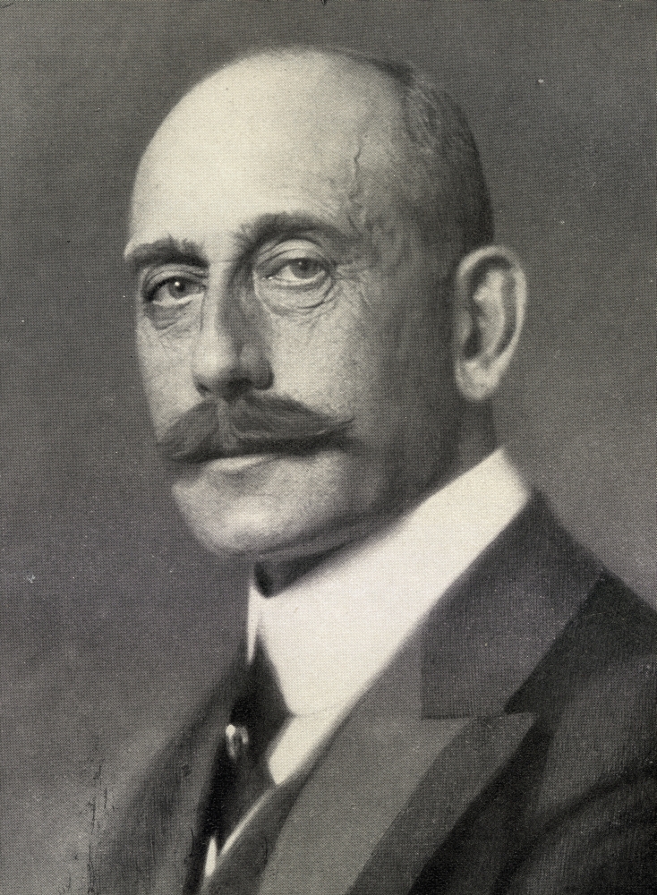 DPI1860549 Max Von Baden 1867-1929. Heir to German Principality of Baden. Chancellor of Germany 1918. Poster Print, 13 x 17