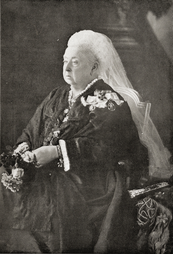 DPI1860650LARGE Queen Victoria 1819-1901 In 1899 From the Book Vri Her Life & Empire by the Marquis of Lorne Kt Now His Grace Poster Print, 24 x 36