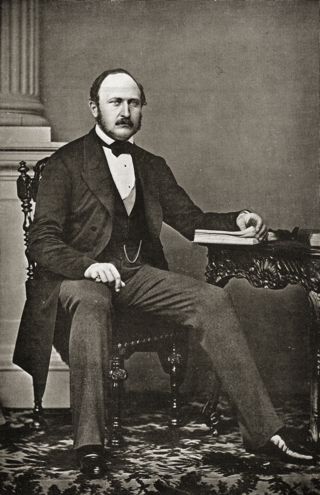 The Last Portrait of Hrh the Prince Consort 1819-1861 From the Book Vri Her Life & Empire by the Marquis of Lo Poster Print - 12 x 19