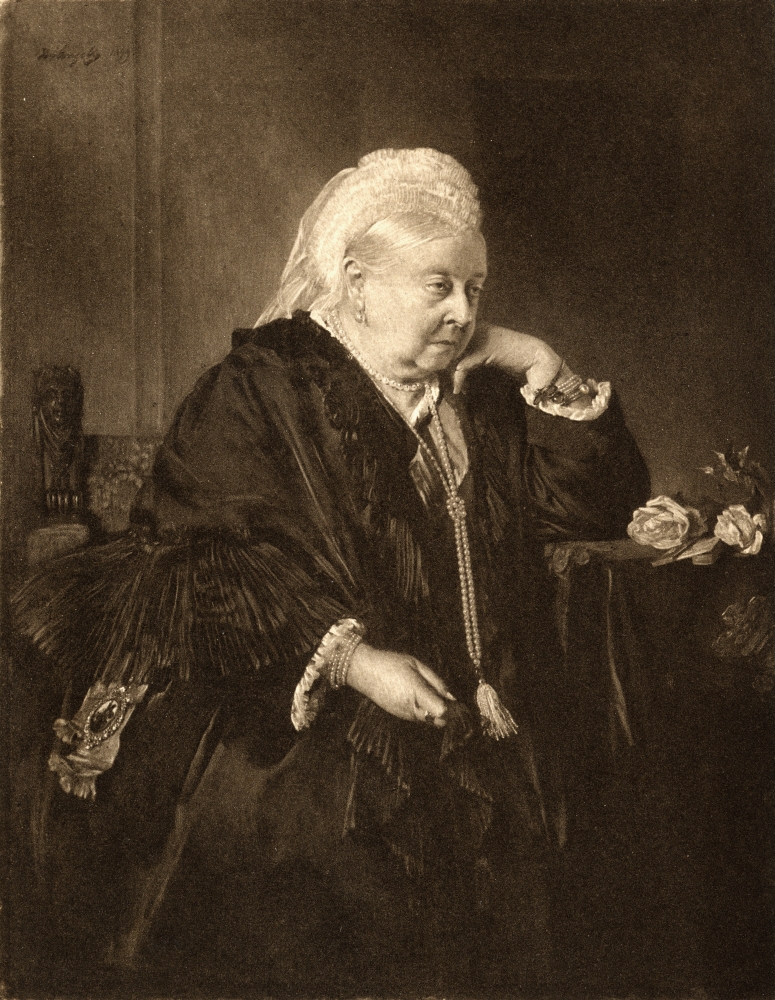 DPI1860647 Queen Victoria 1819-1901 At the Age of Seventy Eight. From the Original Poster Print, 13 x 17