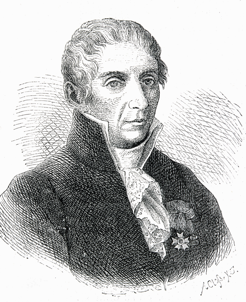 Count Alessandro Volta 1745 to 1827 Italian Physicist Who Developed the Electric Battery Engraved by Adolf Closs 1840 to Poster Print, 13 x 16