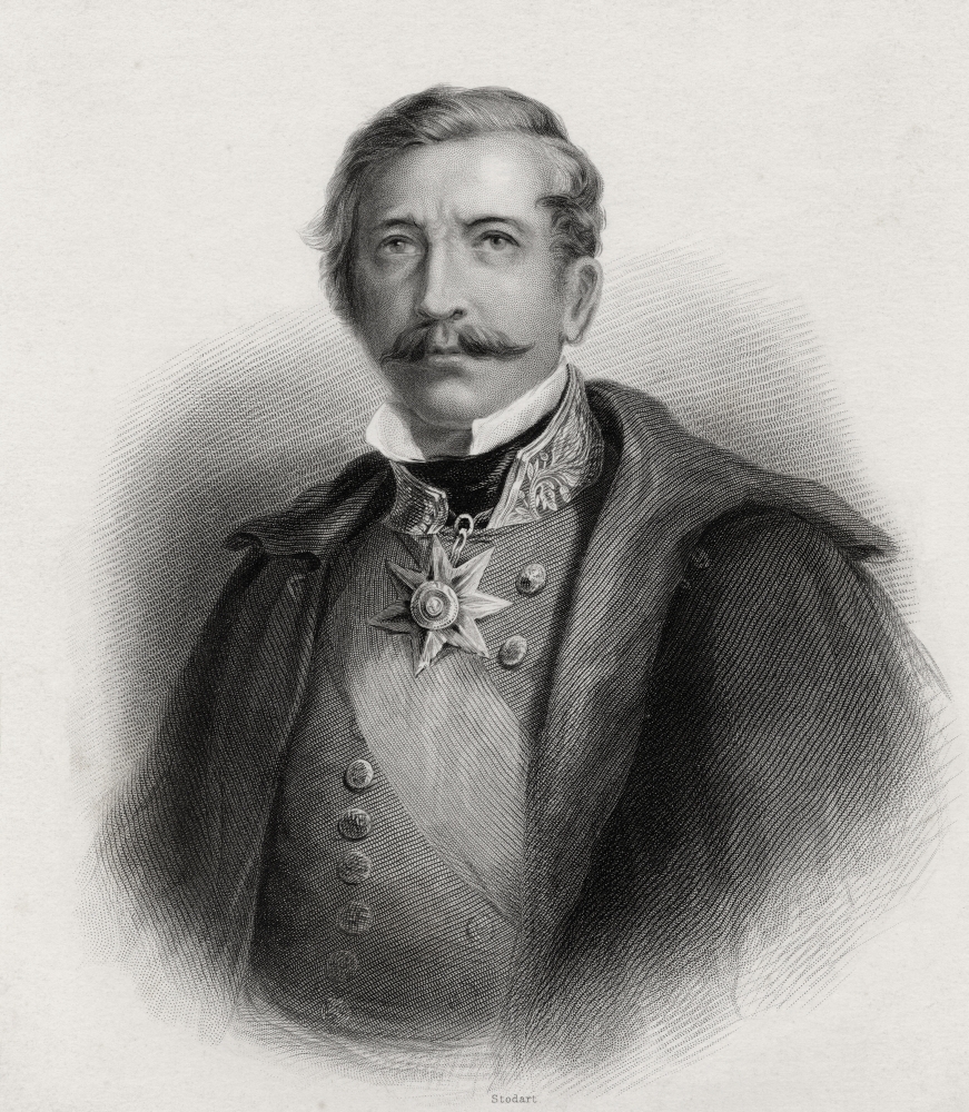 DPI1860732 General Sir Archdale Wilson 1803-1874 British General From A 19th Century Poster Print, 13 x 15