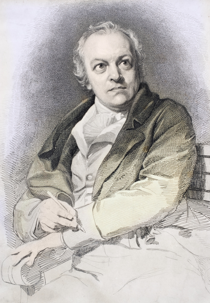 William Blake 1757 to 1857 English Poet Painter & Printmaker Poster Print