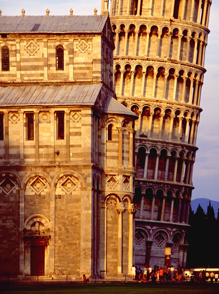 Leaning Tower of Pisa Poster Print - 12 x 16 in.
