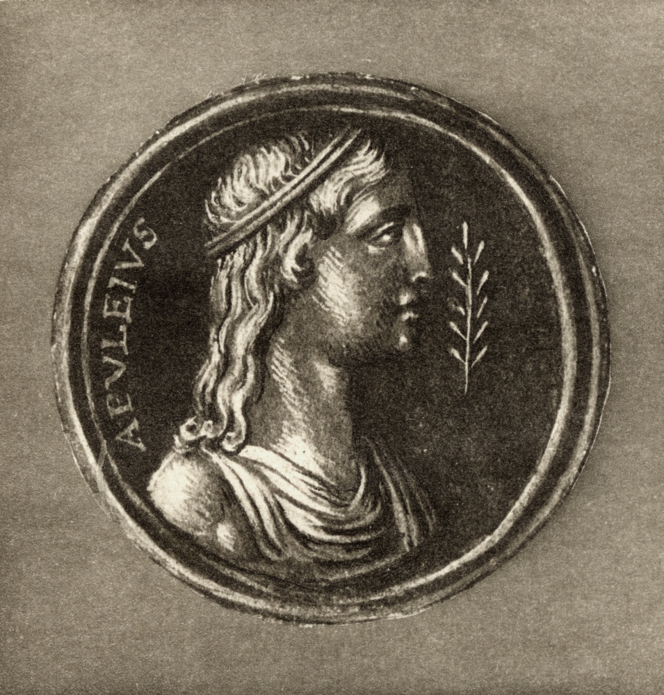 Lucius Apuleius Ad 123-5 to C Ad 180 Platonic Philosopher Rhetorician & Author Frontspiece to the Book the Story of Cu Poster Print, 24 x 24
