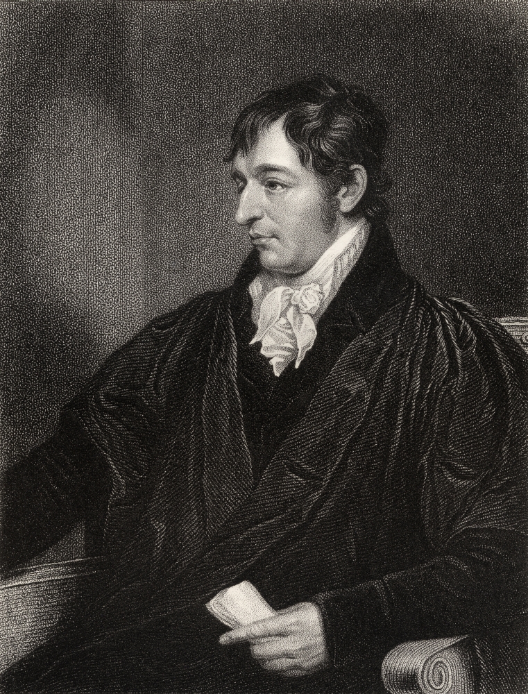 Richard Porson 1759 to 1808 British Master of Classical Scholarship Engraved by W Holl After T Kirby From the Book Natio Poster Print - 26 x 34