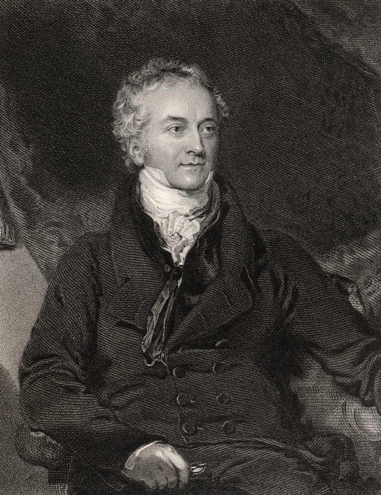 Thomas Young 1773 to 1829 English Physician Physicist & Egyptologist Engraved by G Adcock After Sir T Lawrence From Th Poster Print, 13 x 16