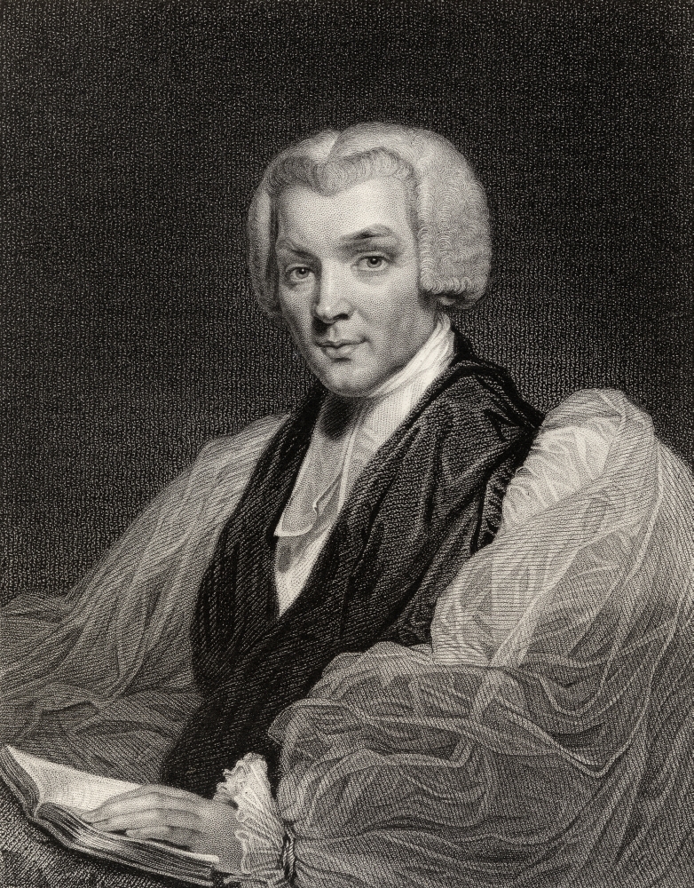William Howley 1766 to 1848 Archbishop of Canterbury Engraved by W Holl After W Owen From the Book National Portrait Gal Poster Print - 13 x 16