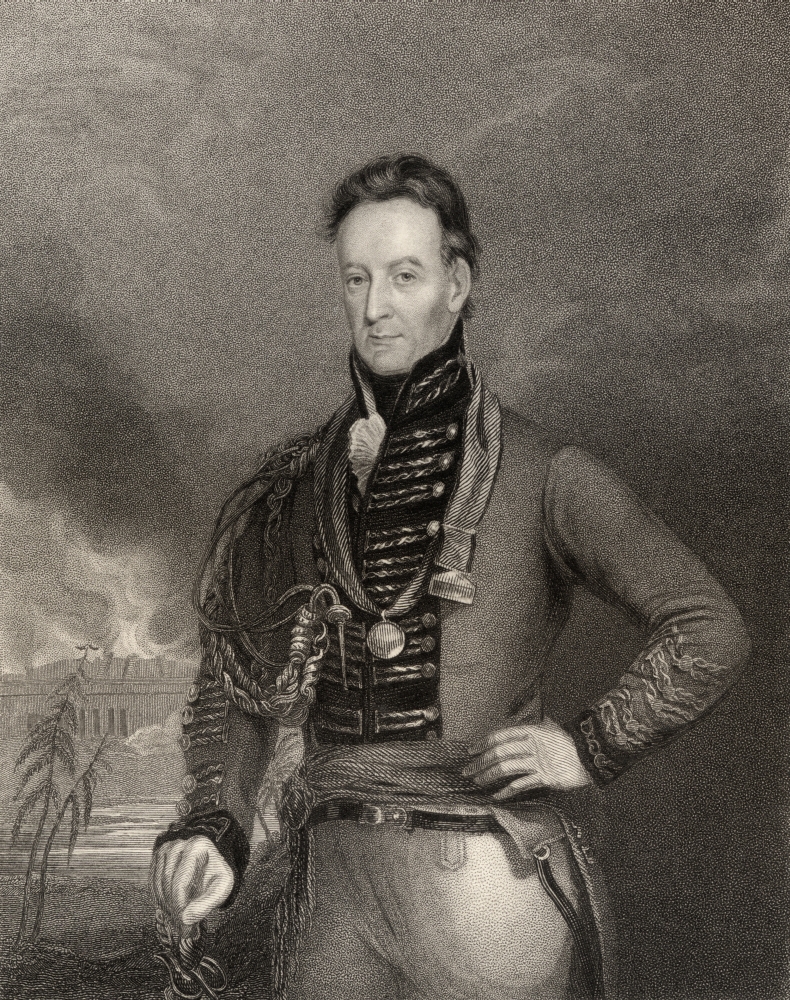 Sir Charles Shipley 1755 to 1815 Governor of Grenada 1813 to 1815 Engraved by H Cook After Eckstein From the Book Nation Poster Print - 24 x 32