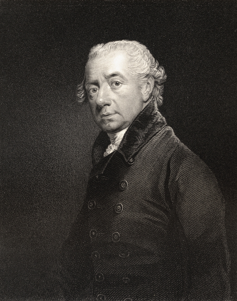 John Heaviside C 1748 to 1828 Surgeon to George Iii Engraved by J Cochran After Sir W Beechey From the Book National Por Poster Print - 12 x 16