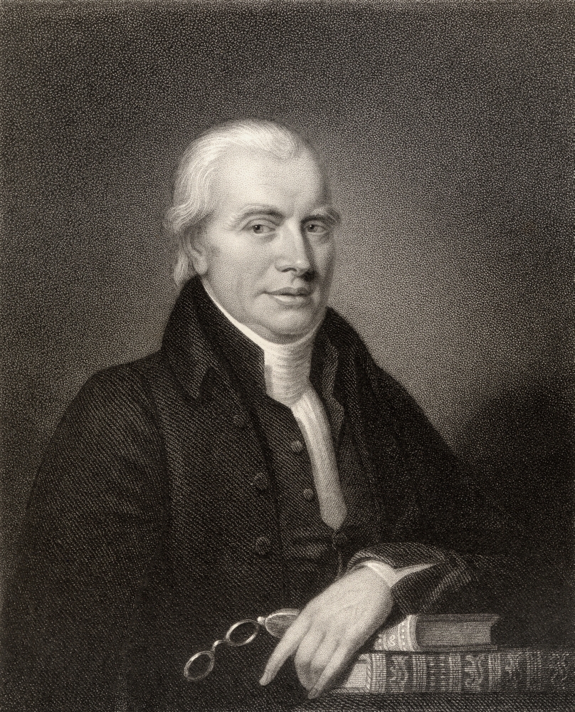 Adam Clarke 1760 or 1762 to 1832 British Methodist Theologian & Biblical Scholar Engraved by J Thomson After J Jenkins Poster Print - 24 x 30