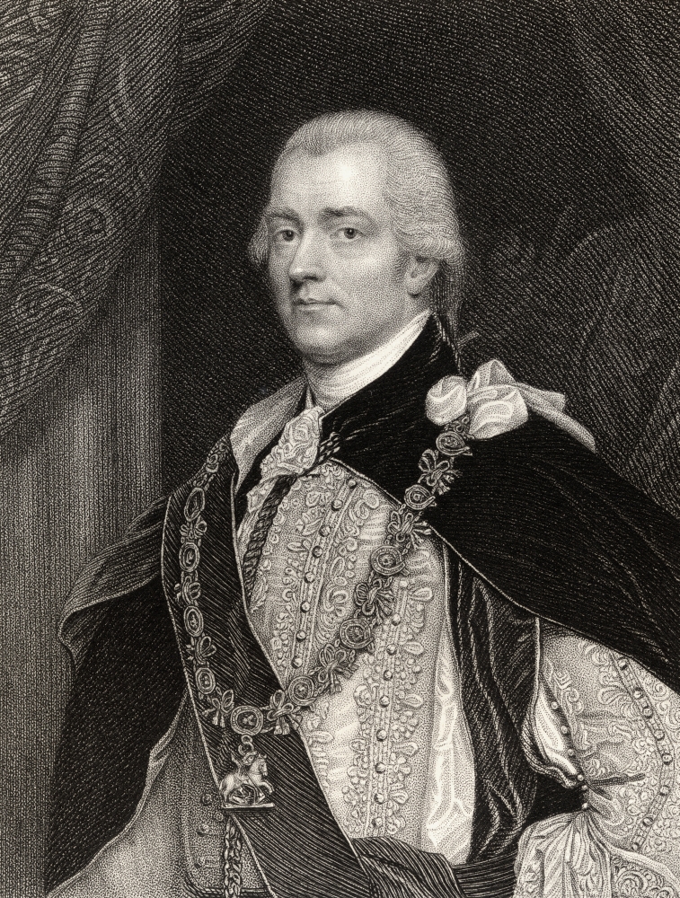 George John Spencer 2nd Earl Spencer 1758 to 1834 First Lord of the Admiralty Engraved by B Holl After J S Copley From T Poster Print, 24 x 32