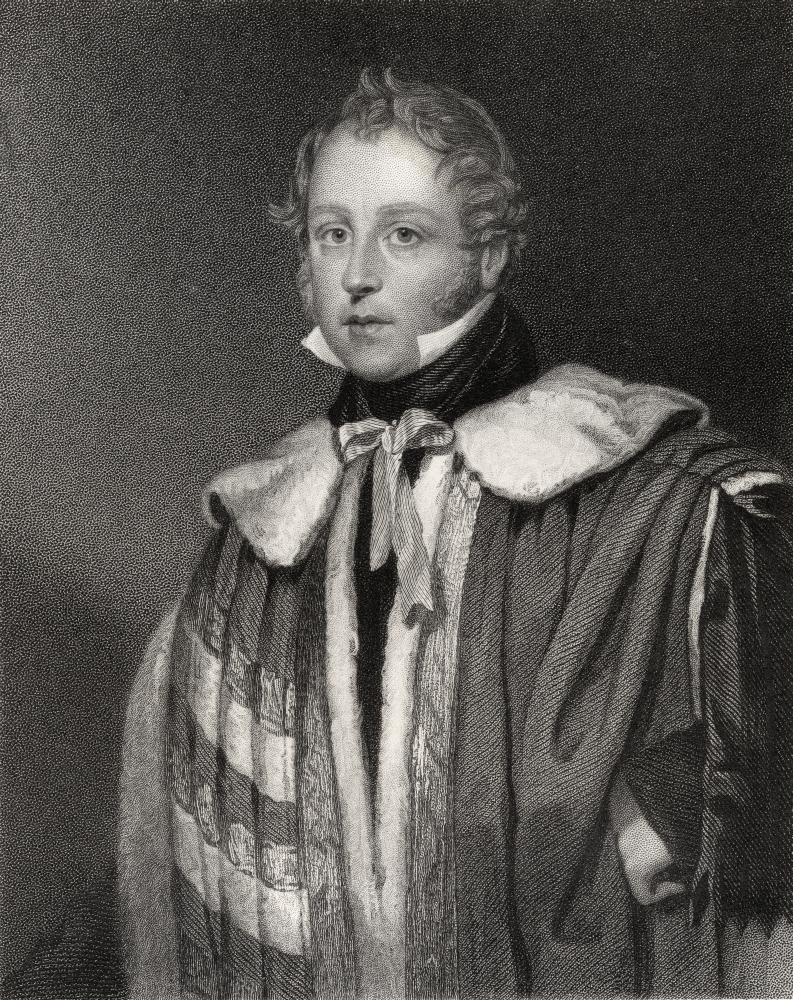 John Talbot 16th Earl of Shrewsbury 1791 to 1852 Engraved by J Morrison After O Oakley From the Book National Portrait G Poster Print - 13 x 16