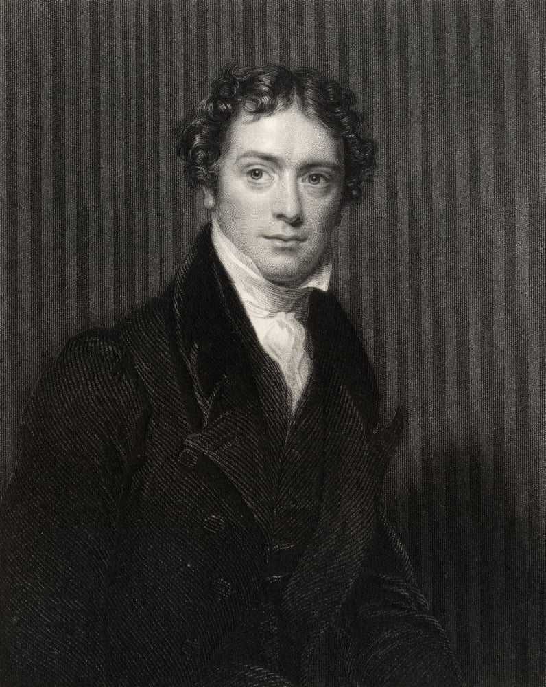 Michael Faraday 1791 to 1867 British Chemist & Physicist Engraved by J Cochran After H W Pickersgill From the Book Nat Poster Print, 12 x 16