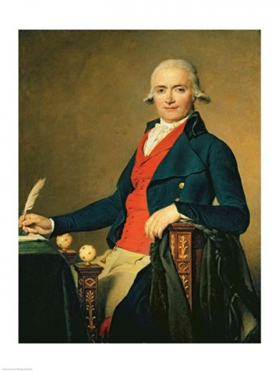 Gaspard Meyer 1795 Poster Print by Jacques-Louis David - 24 x 36 in. - Large