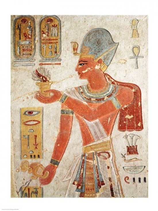 Picture of Posterazzi BALXIR197289LARGE Ramesses III Poster Print - 24 x 36 in. - Large