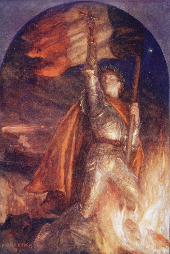Resurgam or I Shall Rise Again After A Painting by Frank Dicksee. From King Poster Print - 24 x 34