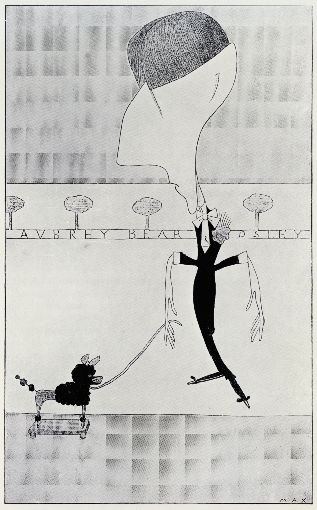 Aubrey Beardsley by Max Beerbohm 1872 to 1956 Poster Print, 22 x 36