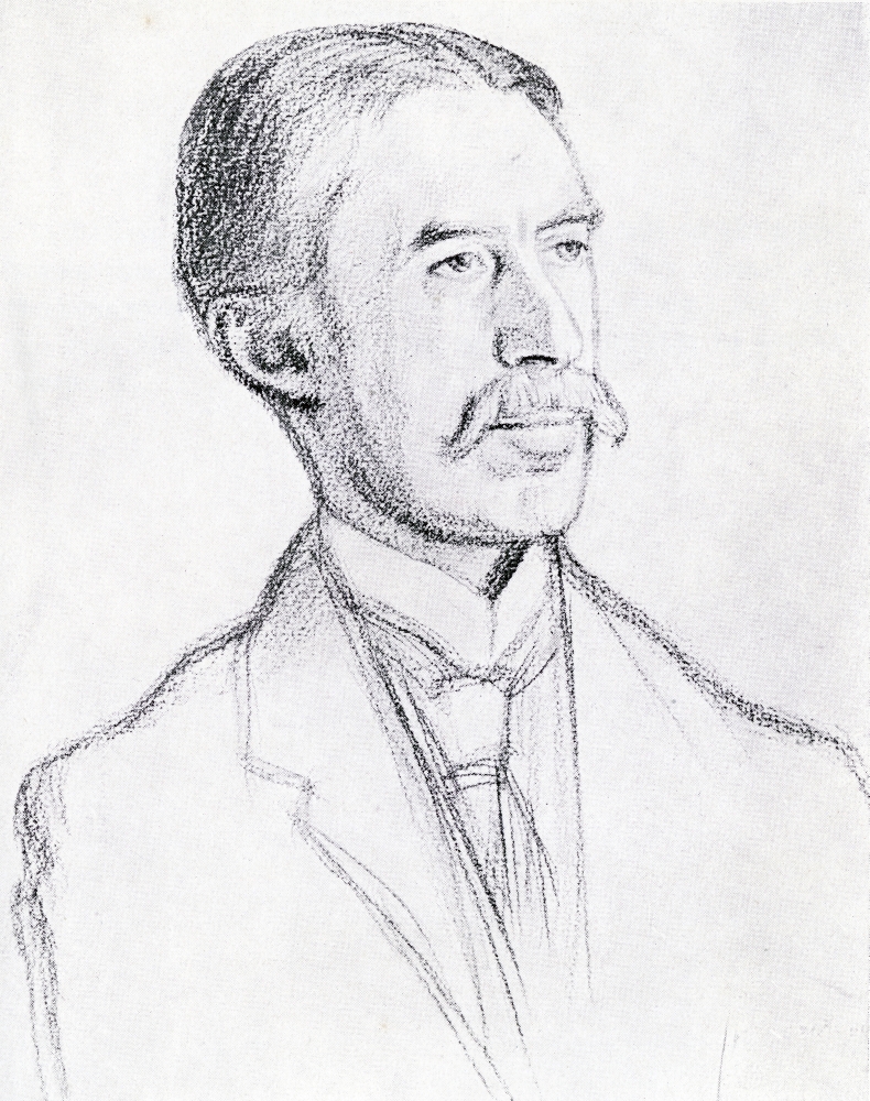 DPI1862228LARGE Alfred Edward Housman 1859 to 1936 Better Known As A. E. Housman English Poet Poster Print, 26 x 32