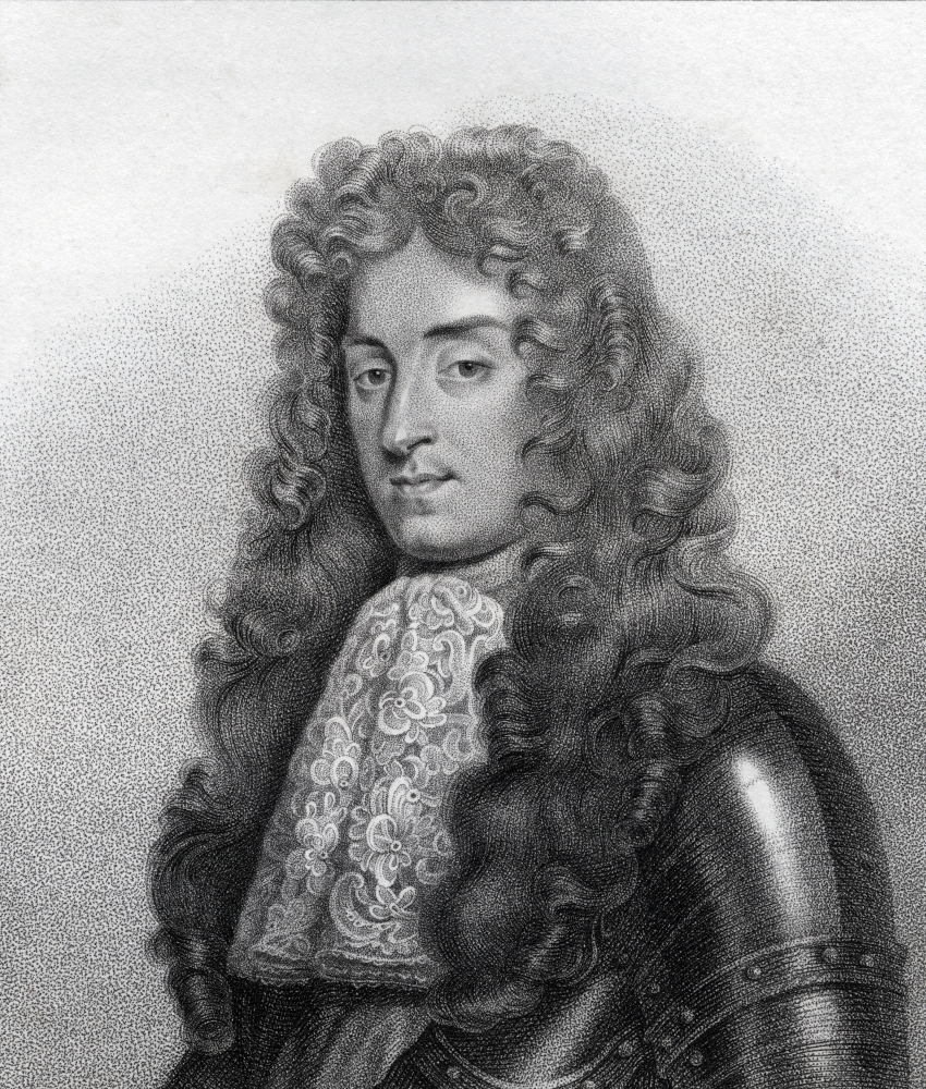James Ii Aka Duke of York 1633-1701 King of Great Britain Engraved by Bocquet From the Book A Catalogue of the Royal & Poster Print, 13 x 15