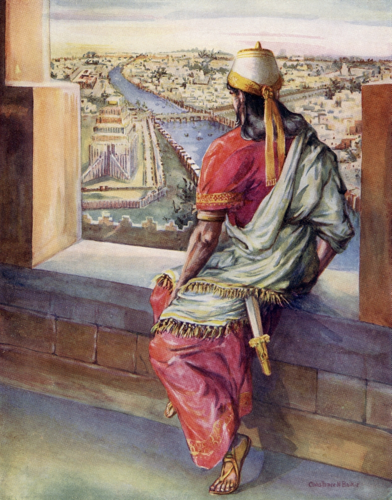 Is Not This Great Babylon That I Have Built Illustration by Constance N Baikie From the Book the Ancient East & Its St Poster Print, 13 x 16