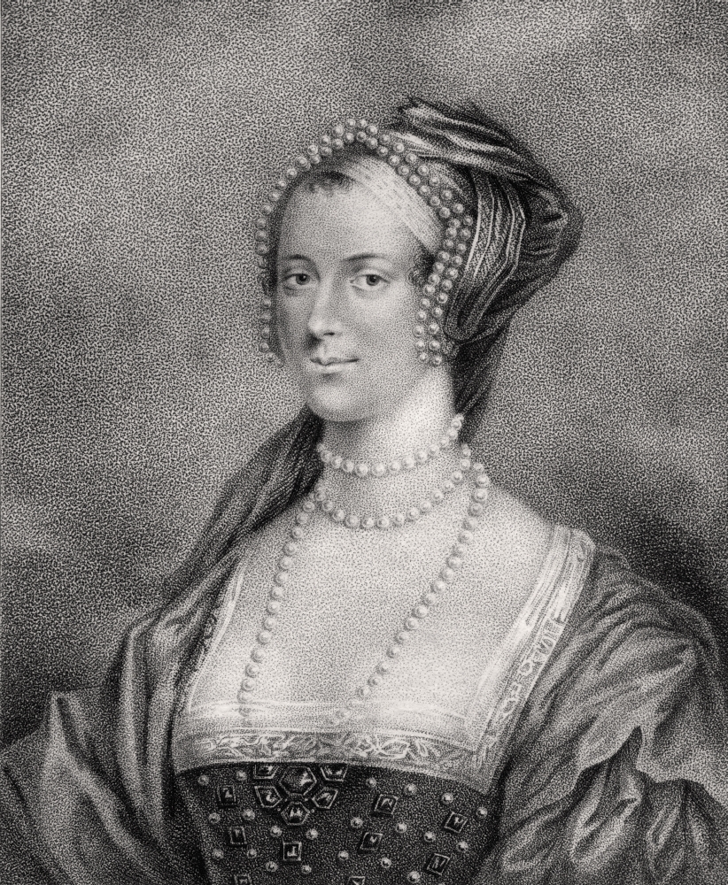 Anne Boleyn Also Spelled Bullen 1507-1536 Second Wife of Henry Viii Engraved by Bocquet From the Book A Catalogue of the Poster Print, 26 x 32