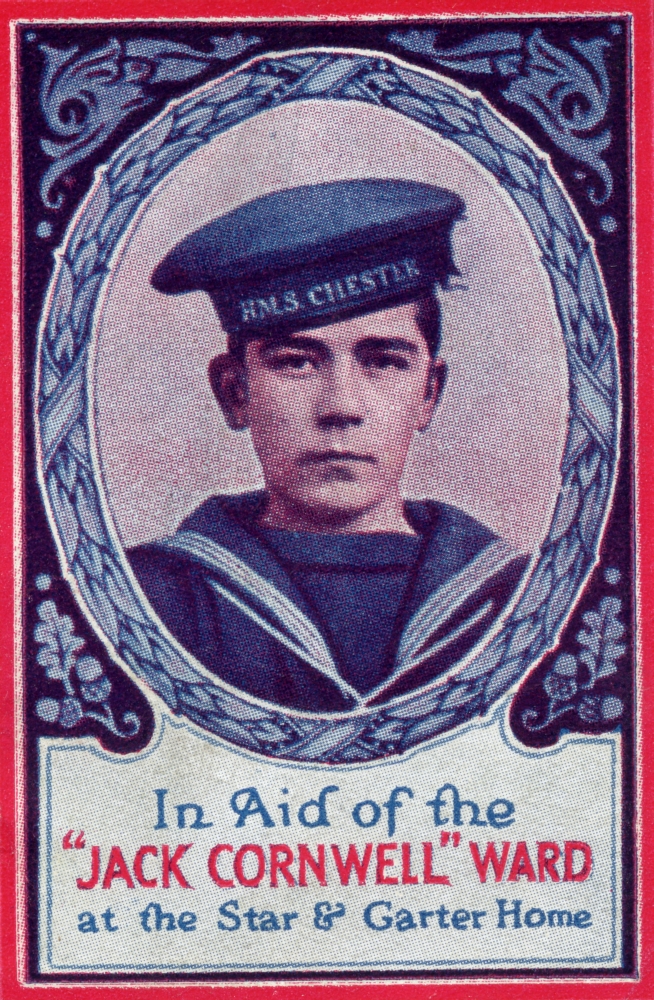 John Travers Cornwell Vc 1900 - 1916 Usually Known As Jack Cornwell First World War Hero Poster Print 11 x 18
