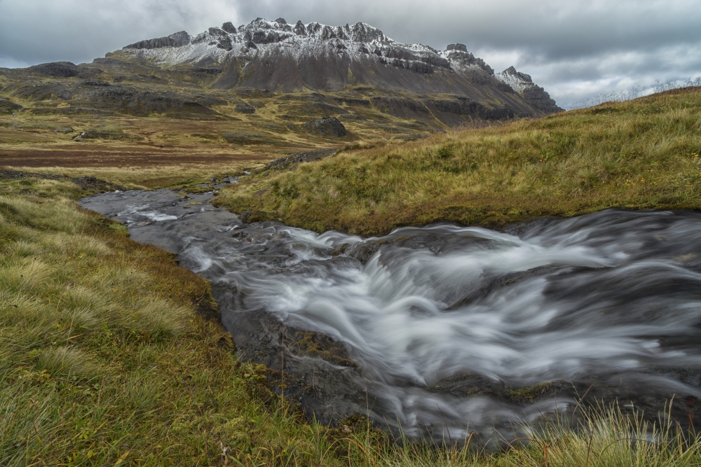 DPI12267487LARGE One of The Numerous Streams Coming From The Mountains in The West Fjords Region of Iceland - Iceland Print - 38 x 24 in. - Large