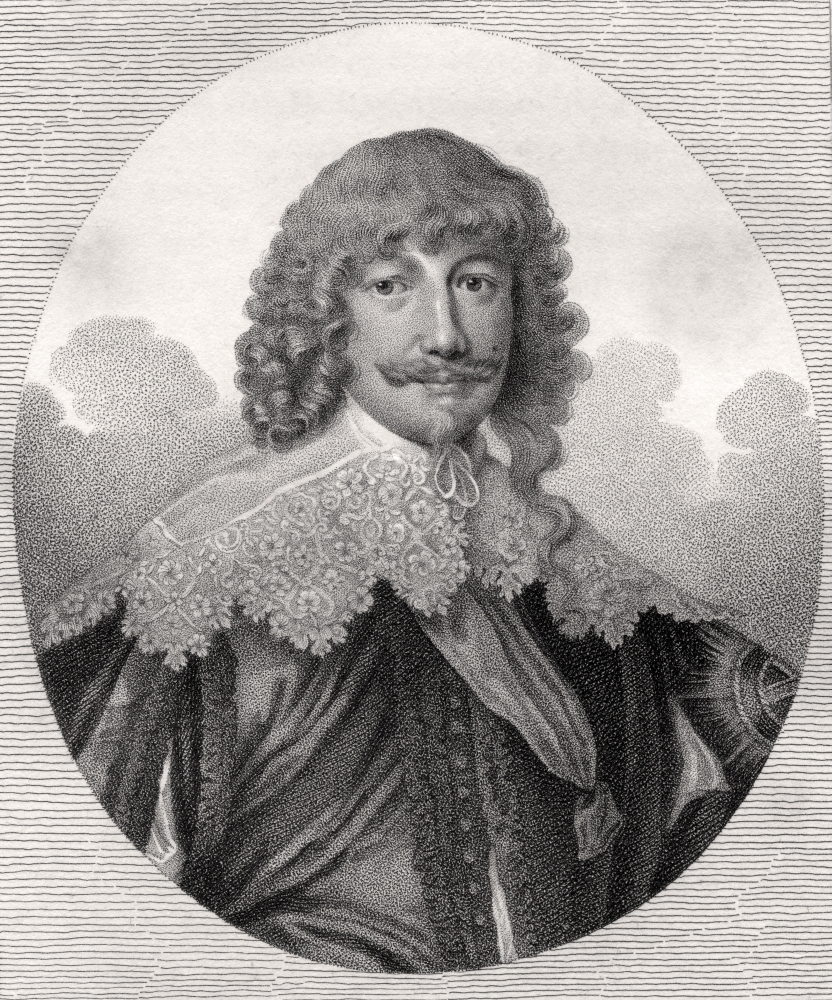 William Cavendish 1st Duke of Newcastle 1592 1675 Royalist Commander Engraved by Bocquet From the Book A Catalogue of Ro Poster Print - 26 x 32