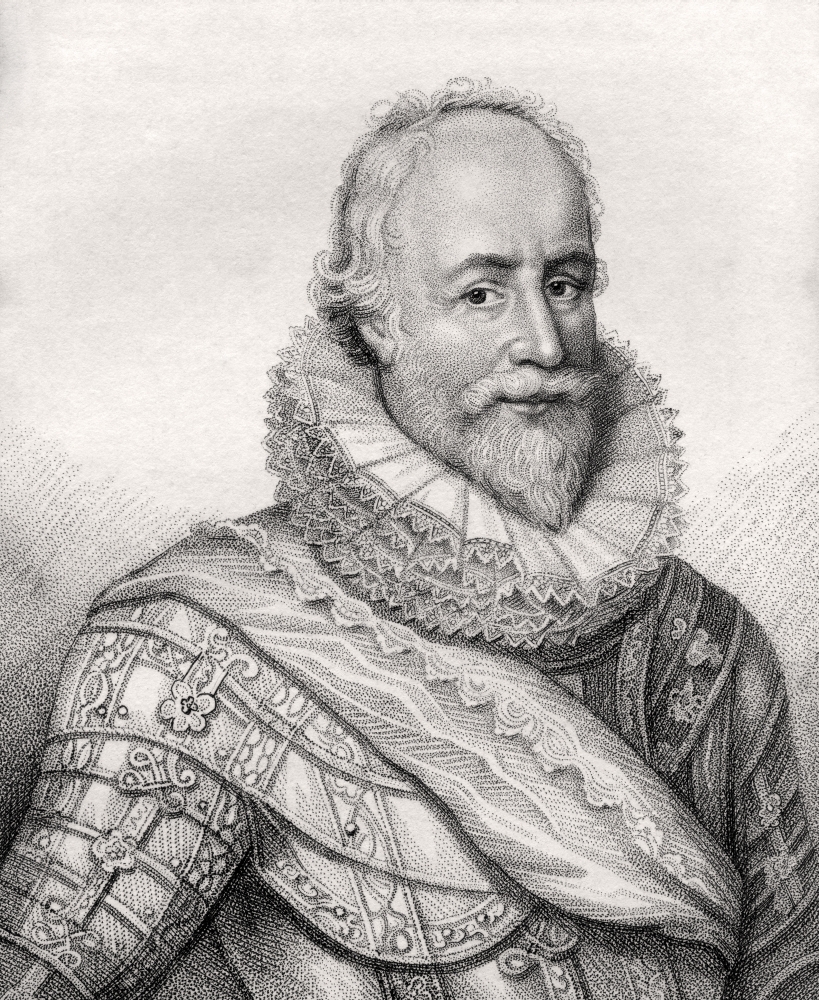 George Carew 1st Earl of Totnes Baron Carew of Clopton 1555-1629 English Soldier & Administrator From the Book A Catal Poster Print, 13 x 16