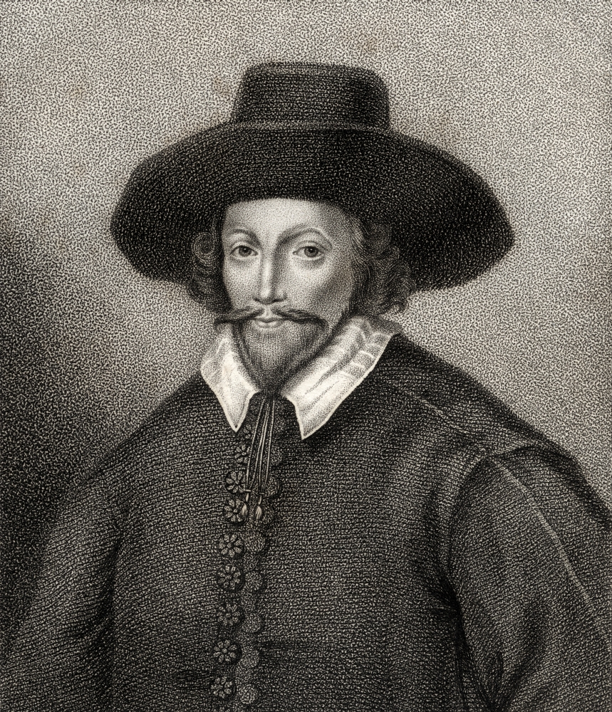John Holles 1st Earl of Clare 1564 1637 English Nobleman Engraved by Bocquet From the Book A Catalogue of Royal & No 1 Poster Print - 13 x 15