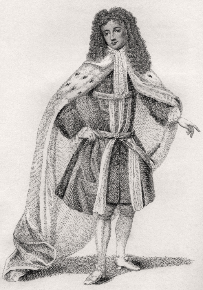 John Jeffreys 2nd Baron Jeffreys of Wem 1673 - 1703 From the Book A Catalogue of Royal & Noble Authors Volume IV Publi Poster Print - 12 x 17