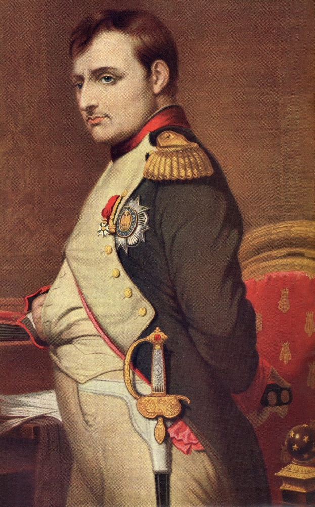Napoleon I Napoleon Bonaparte 1769 - 1821 French Emperor General During the French Revolution From the Book Harmsworth H Poster Print, 22 x 36