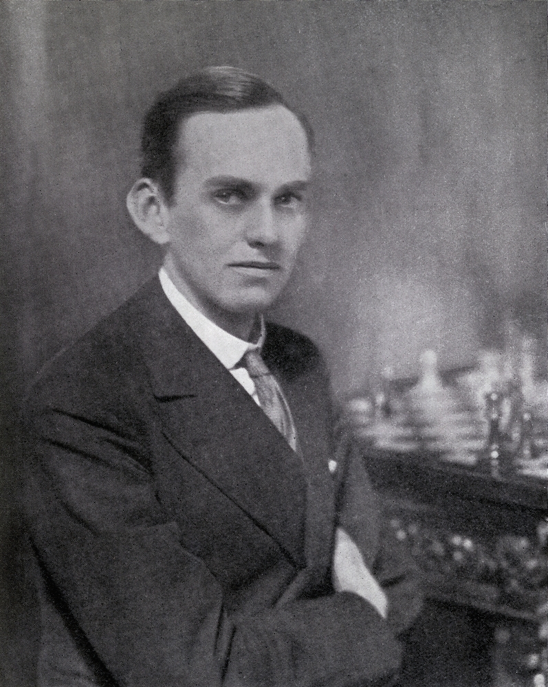 William Winter 18981955 British Chess Player Illustration From Chess Pie No3 the Official Souvenir International Tourna Poster Print, 26 x 32