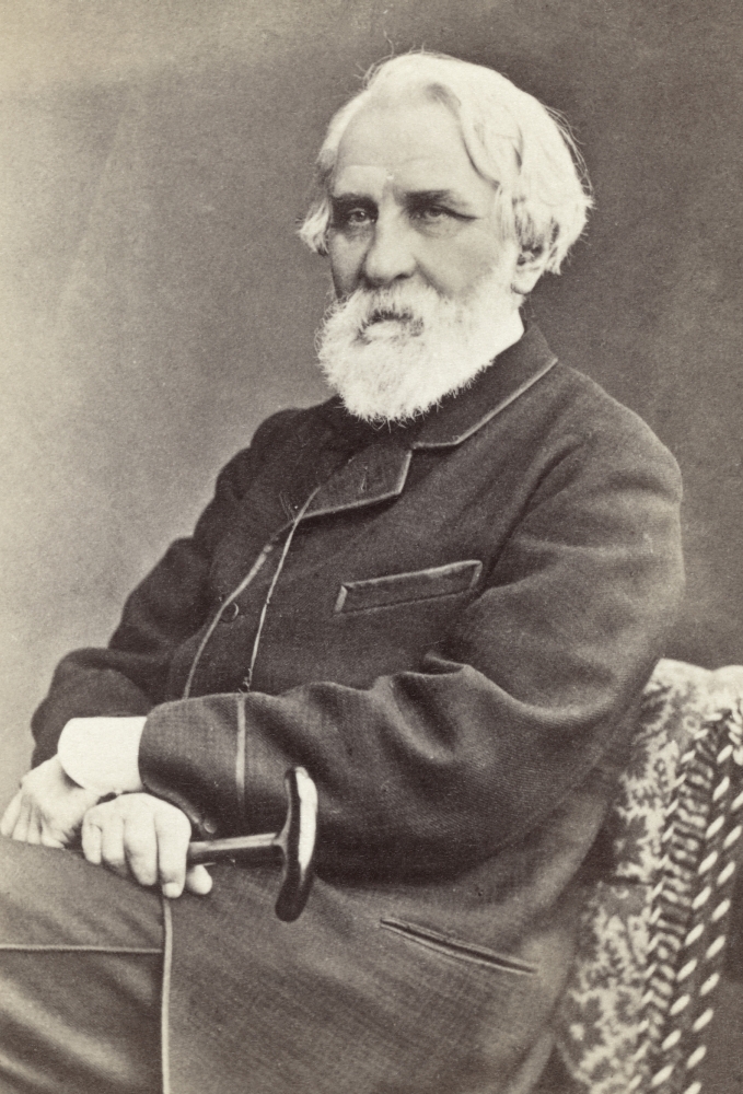 Ivan Sergeyevich Turgenev 1818 to 1883. Russian Novelist & Playwright. After A 19th Century Photograph. Poster Print, 24 x 34