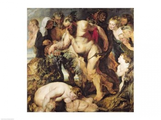 Picture of Posterazzi BALXIR203214 The Drunken Silenus Poster Print by Peter Paul Rubens - 24 x 18 in.
