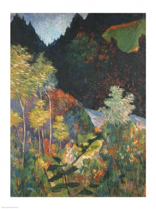 Picture of Posterazzi BALXIR215194 Landscape Poster Print by Paul Gauguin - 18 x 24 in.