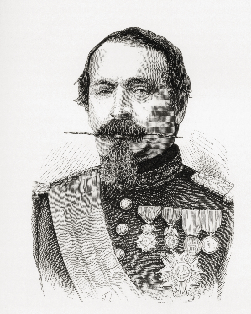 Napoleon Iii of France 1808 to 1873 Emperor of the French From the Book Europe In the Nineteenth Century An Outline Hi 1 Poster Print - 13 x 16