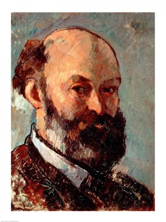 Self Portrait Poster Print by Paul Cezanne - 24 x 36 in. - Large