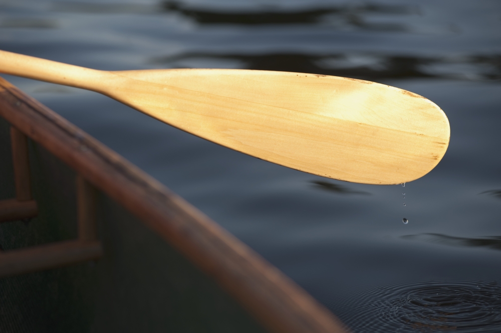 Canoe Paddle Poster Print - 36 x 24