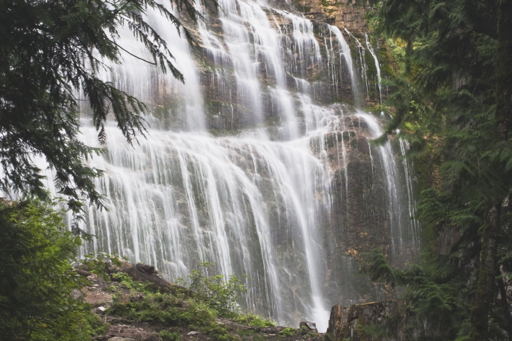 Bridal Veil Falls Poster Print, 19 x 12