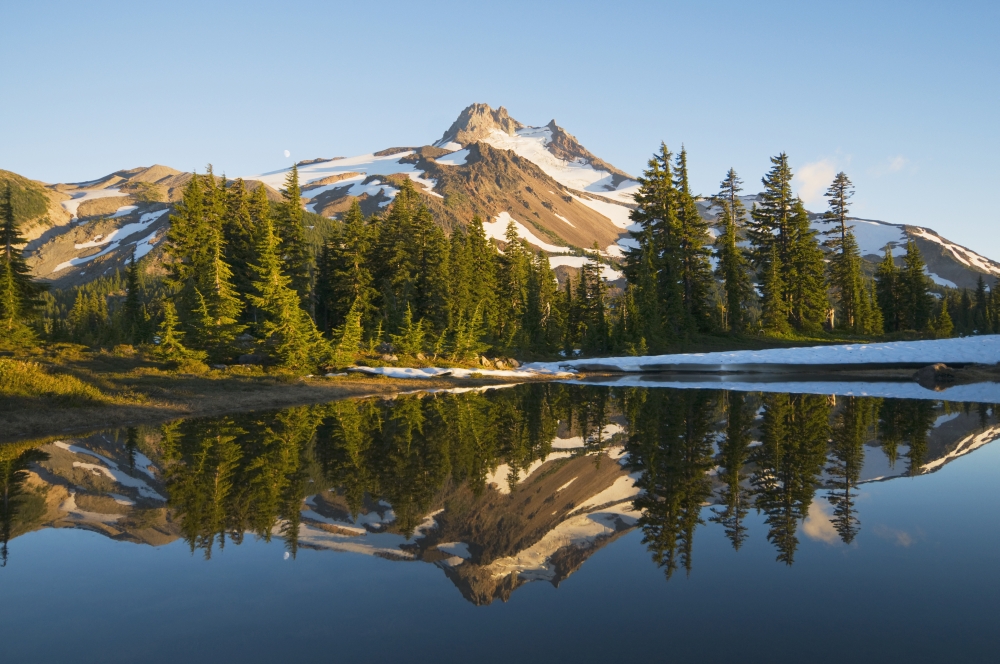 Mount Jefferson Oregon USA Poster Print, 38 x 24