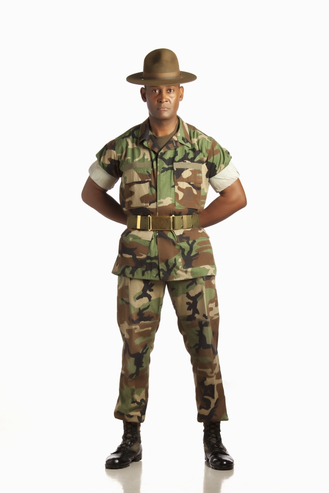 A Military Man Poster Print - 12 x 19